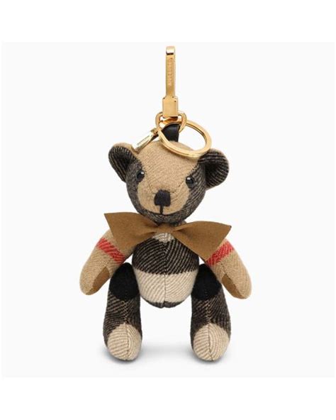 burberry bear charm replica|BURBERRY Thomas bear charm with bow tie .